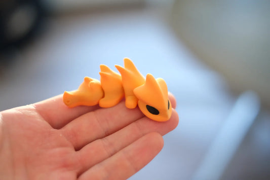 Mini dragon articulé (aimant/chaîne de clés)