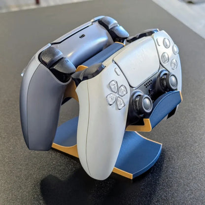 Dual PS5 Controller Stand No Supports - Modèles 3D