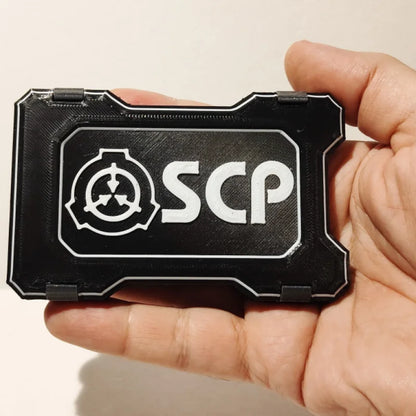 Porte-cartes avec Logo SCP - PolyPrestige 3D