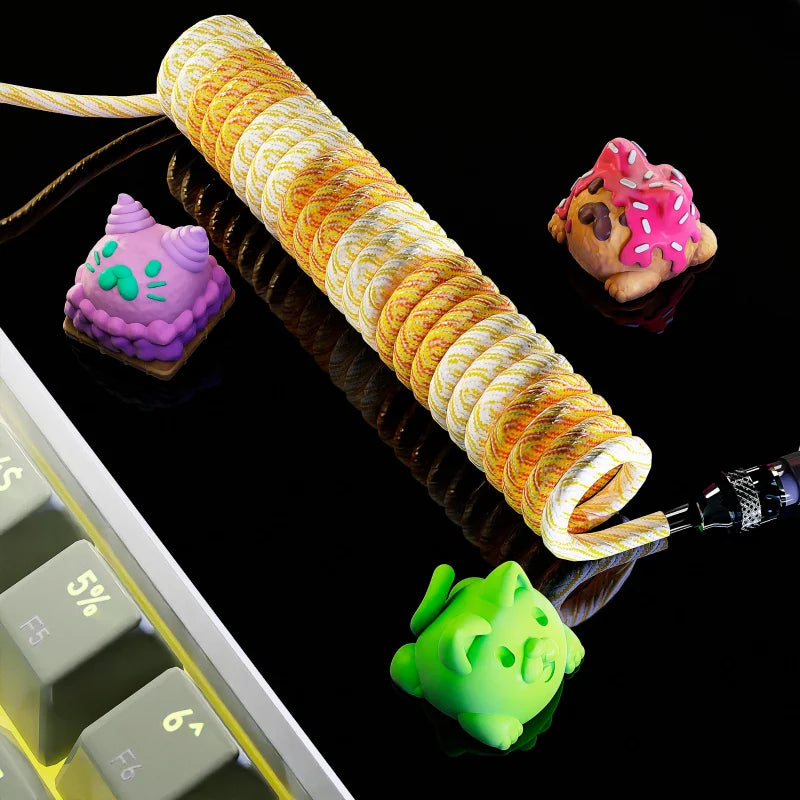 Keycaps Foody Cats – PolyPrestige3D