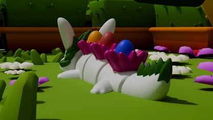 Dragon de Pâques Figure articulée