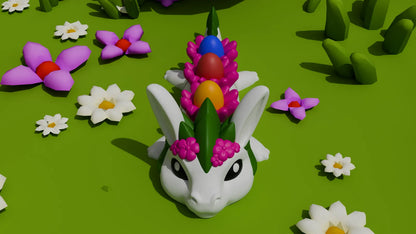 Dragon de Pâques Figure articulée