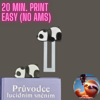 PANDA Somnolent - MARQUE-PAGE