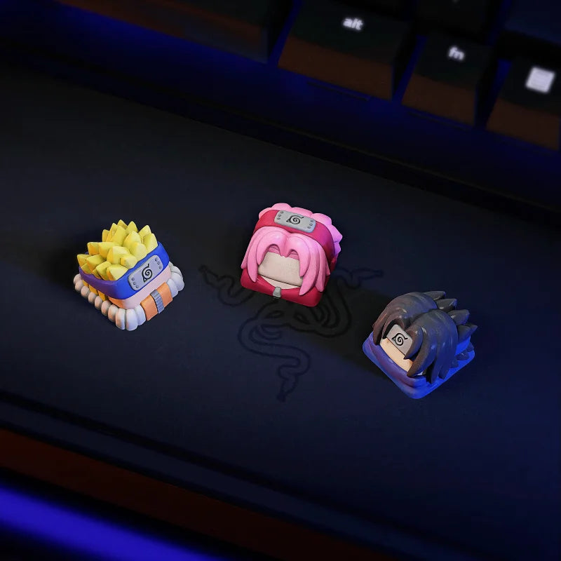 Keycaps Naruto Starters pour Clavier Mécanique