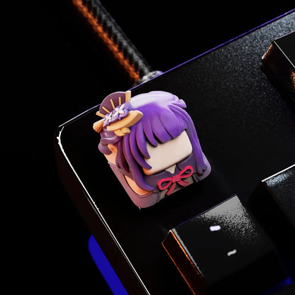 Keycaps Genshin Impact pour Clavier Mécanique 