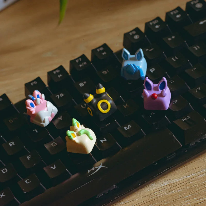 Keycaps Évolutions Évoli pour Clavier Mécanique