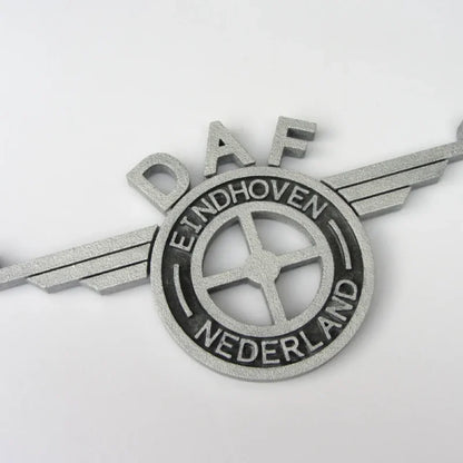 Emblème logo vintage DAF (OpenSCAD)