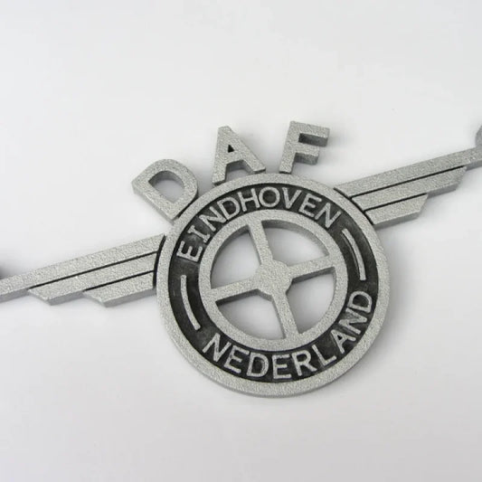 Emblème logo vintage DAF (OpenSCAD)