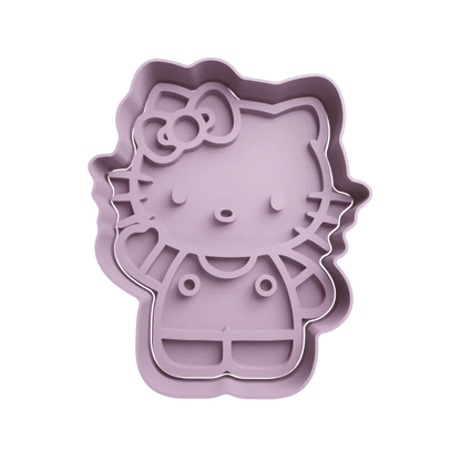 Emporte-pièce Au Revoir Hello Kitty – PolyPrestige 3D