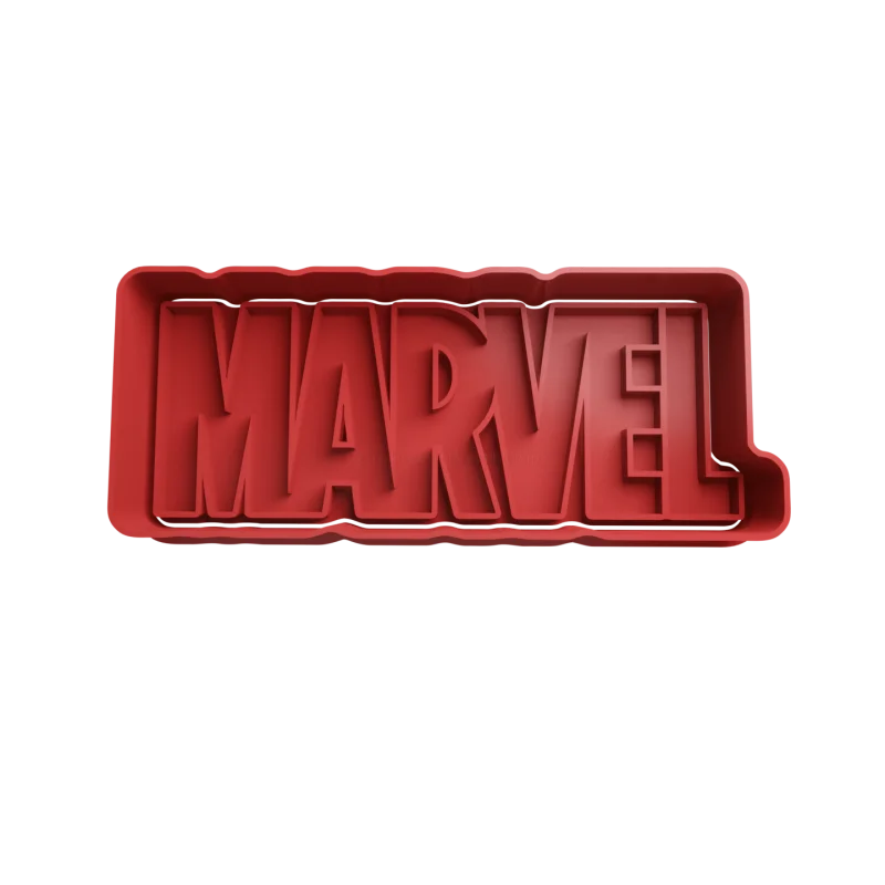 Emporte-pièce avec logo Marvel