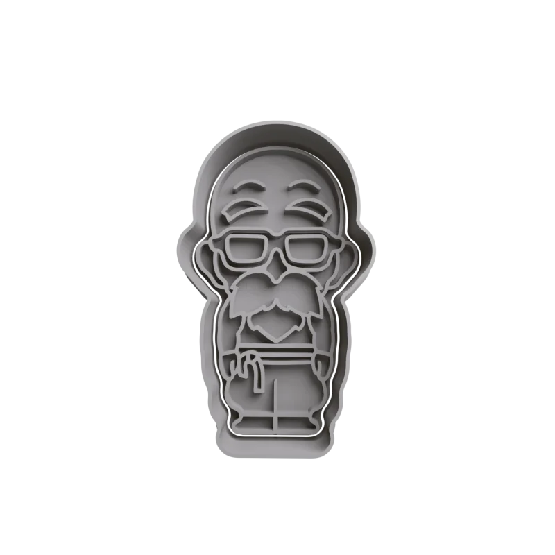 Emporte-pièce Chibi Kame Sennin Maître Roshi