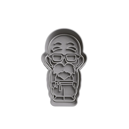Emporte-pièce Chibi Kame Sennin Maître Roshi