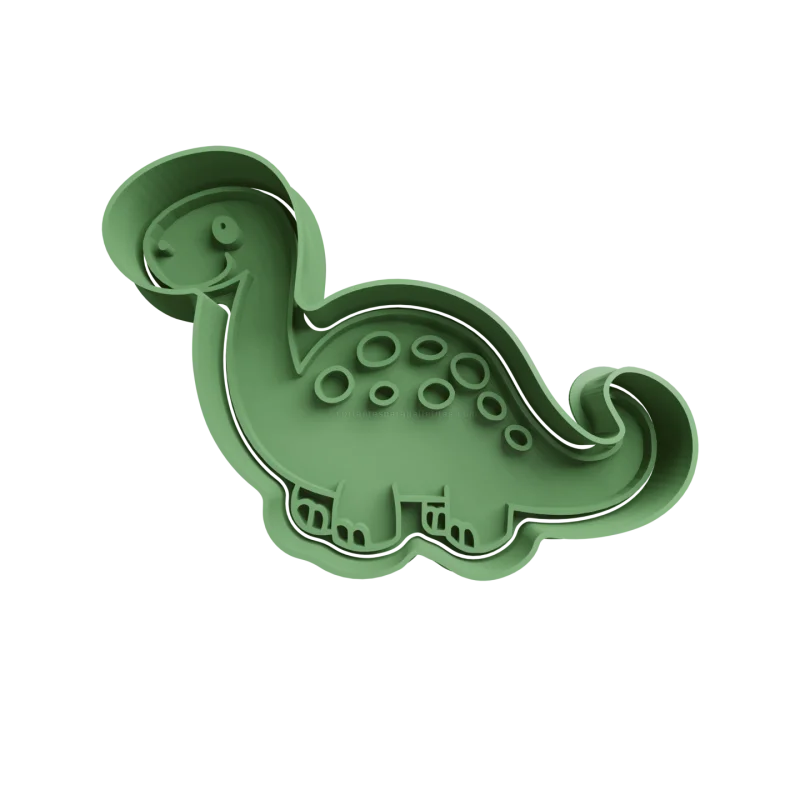 Emporte-pièce Dinosaure Diplodocus-Polyprestige3D