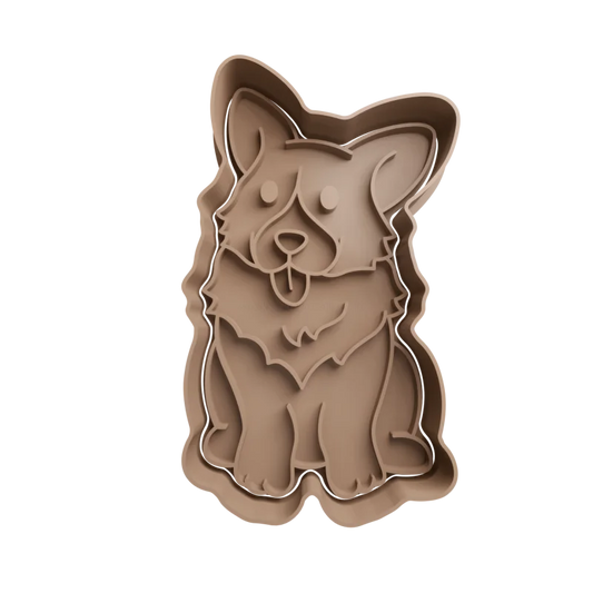 emporte-pièce Corgi pour pâtisserie - PolyPrestige3D