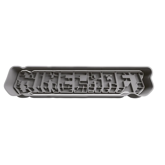 Emporte-pièce Logo Minecraft 3D