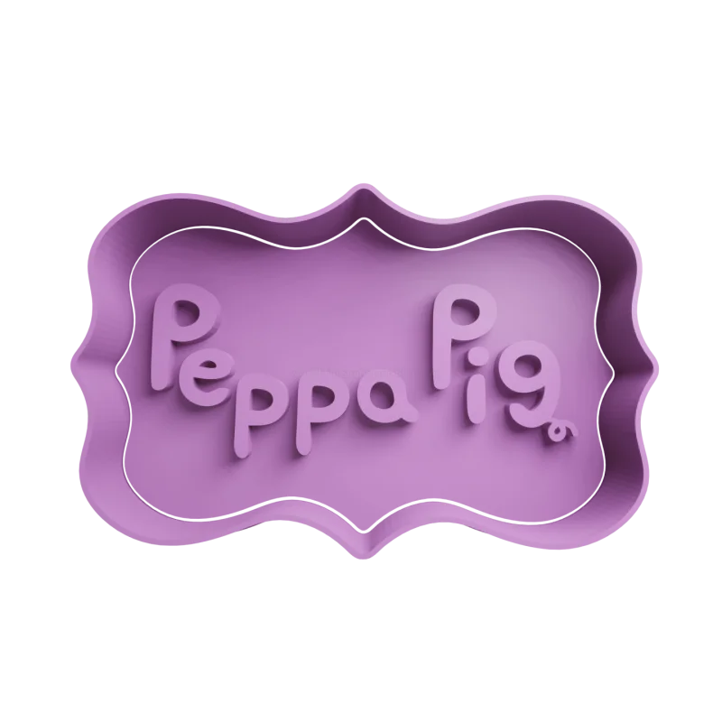 Emporte-Pièce Logo Peppa Pig