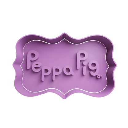 Emporte-Pièce Logo Peppa Pig