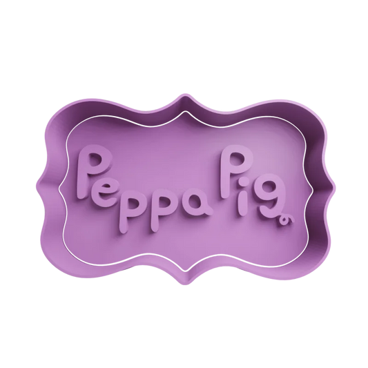 Emporte-Pièce Logo Peppa Pig