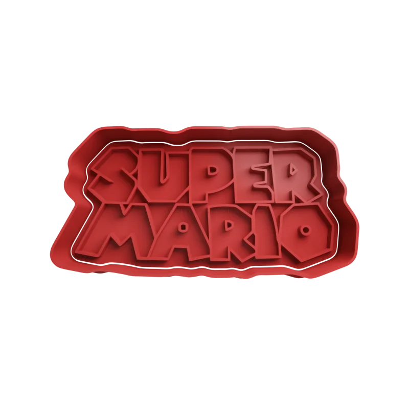 Emporte-pièce Logo Super Mario