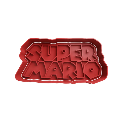 Emporte-pièce Logo Super Mario