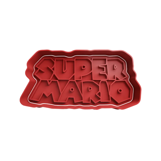 Emporte-pièce Logo Super Mario