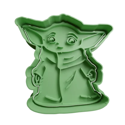 Grogu Baby Yoda - Découpe 3D Unique