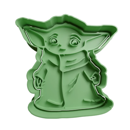 Grogu Baby Yoda - Découpe 3D Unique