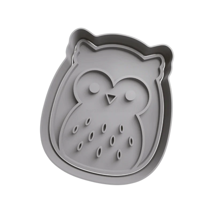 Emporte-pièce Hibou Gris Squishmallows