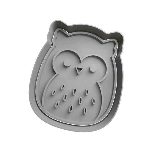 Emporte-pièce Hibou Gris Squishmallows