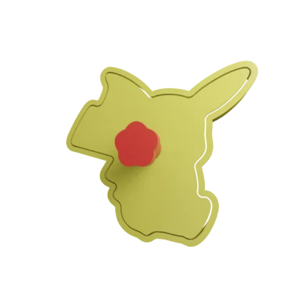 Emporte-pièce Pikachu qui fait signe