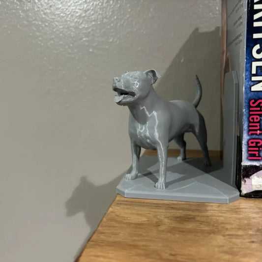 Ensemble de porte-livres Staffordshire Bull Terrier