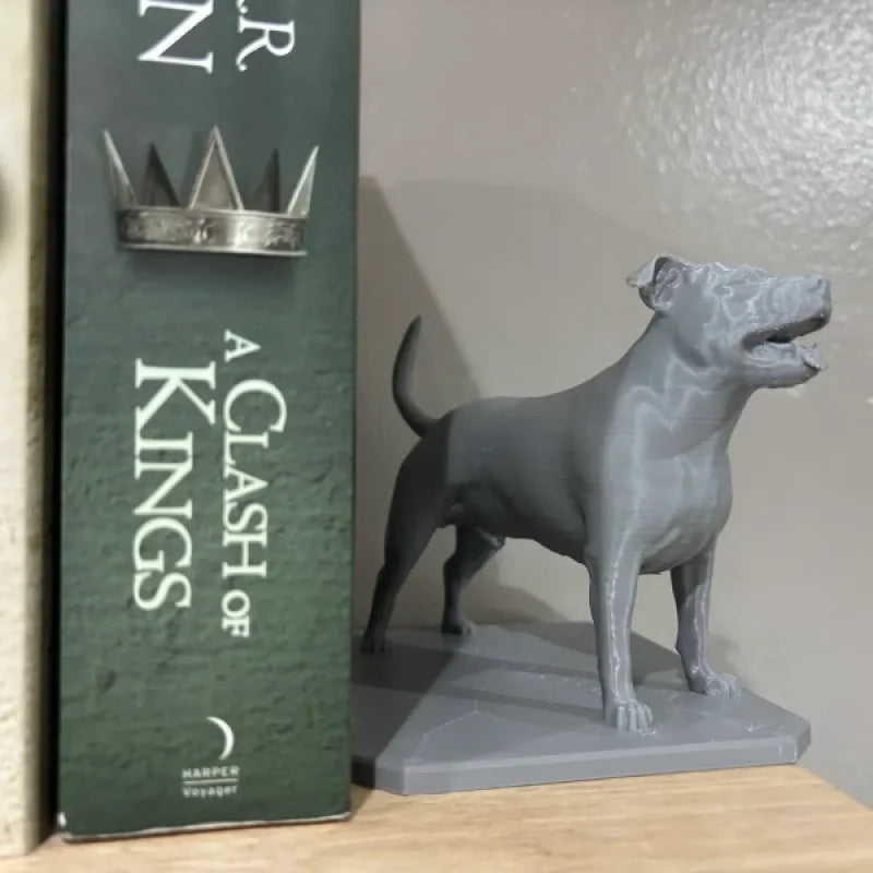 Ensemble de porte-livres Staffordshire Bull Terrier