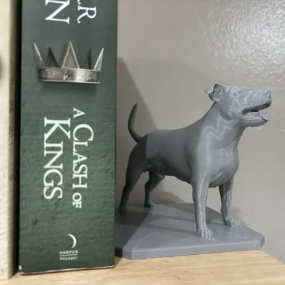 Ensemble de porte-livres Staffordshire Bull Terrier