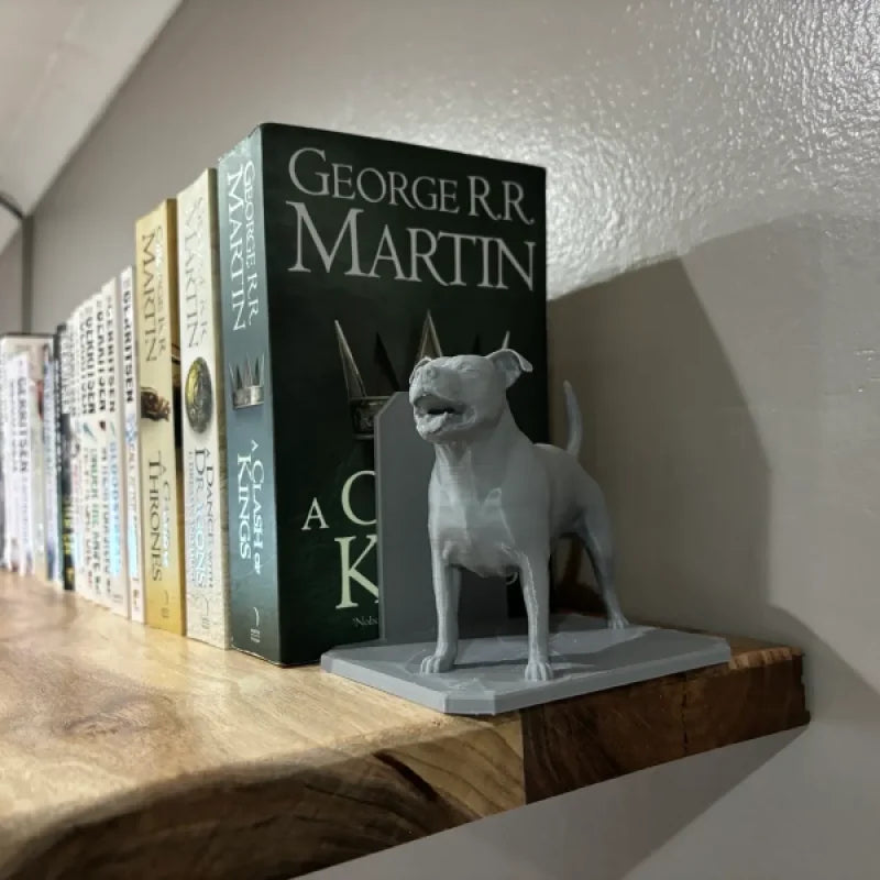 Ensemble de porte-livres Staffordshire Bull Terrier