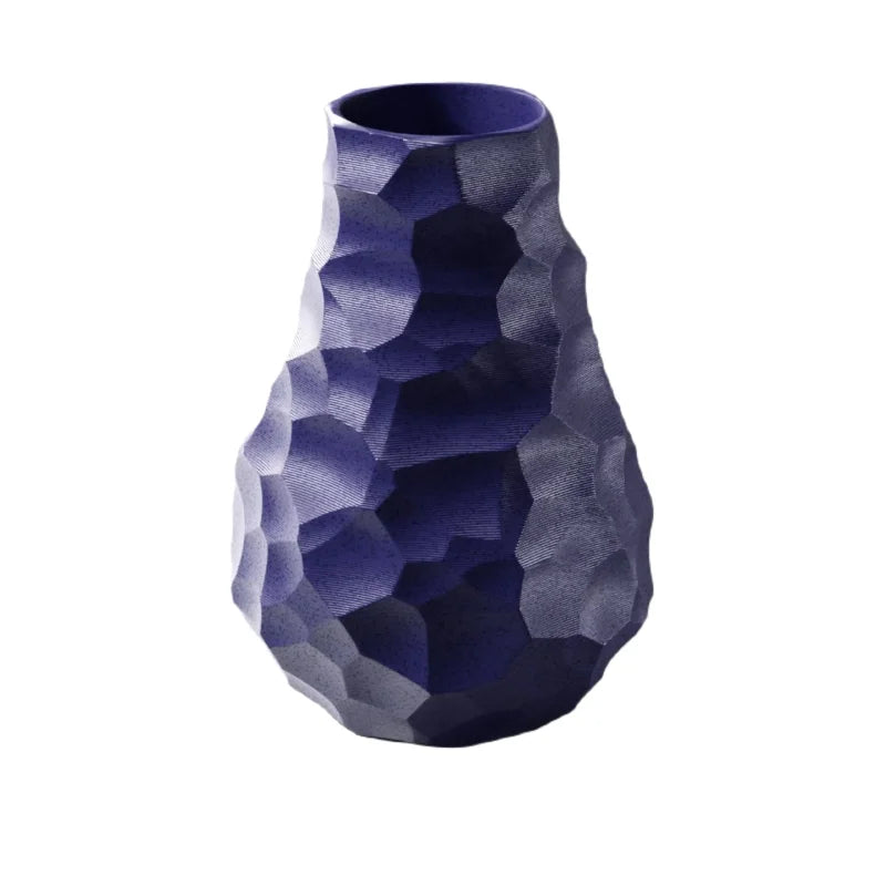 Vase Motif Pierre - Élégant et Unique | PolyPrestige 3D