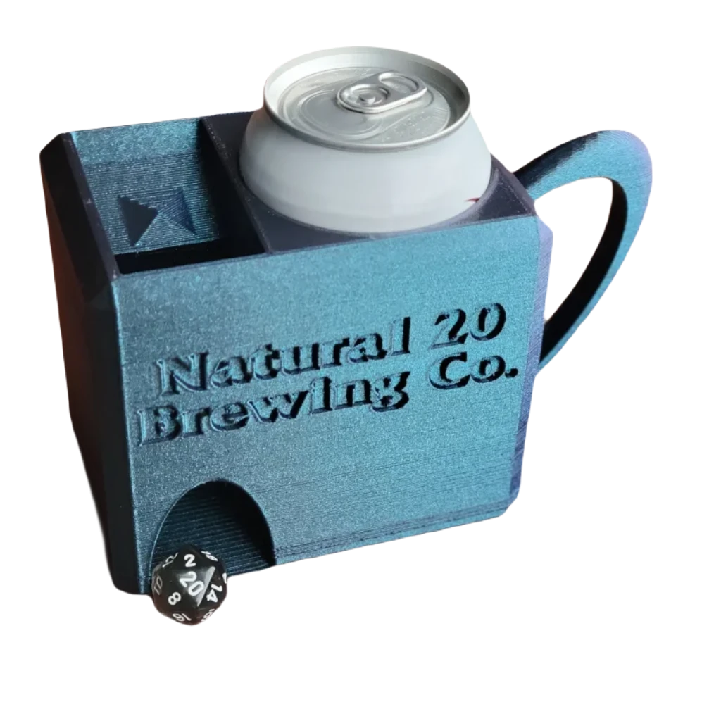 Koozie pour Canettes de La Tour de Dés D20 