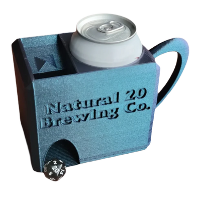 Koozie pour Canettes de La Tour de Dés D20 