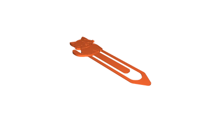 Cute Brown Cat Bookmark