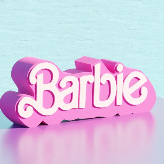 Film Barbie - Lettres/Logo pour Décoration