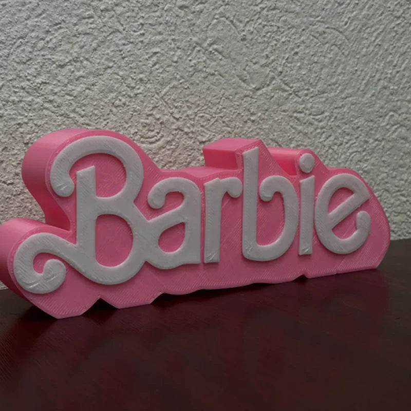 Film Barbie - Lettres/Logo pour Décoration