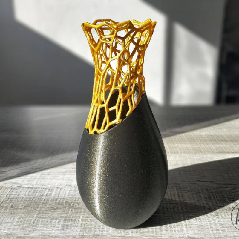 Vase de Voronoi en Impression 3D - Art Unique et Moderne