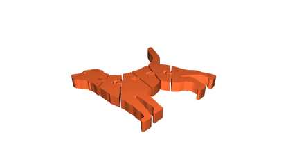 chien articulé