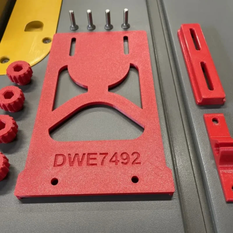 Gabarit de réglage pour scie sur table DeWalt DWE7492
