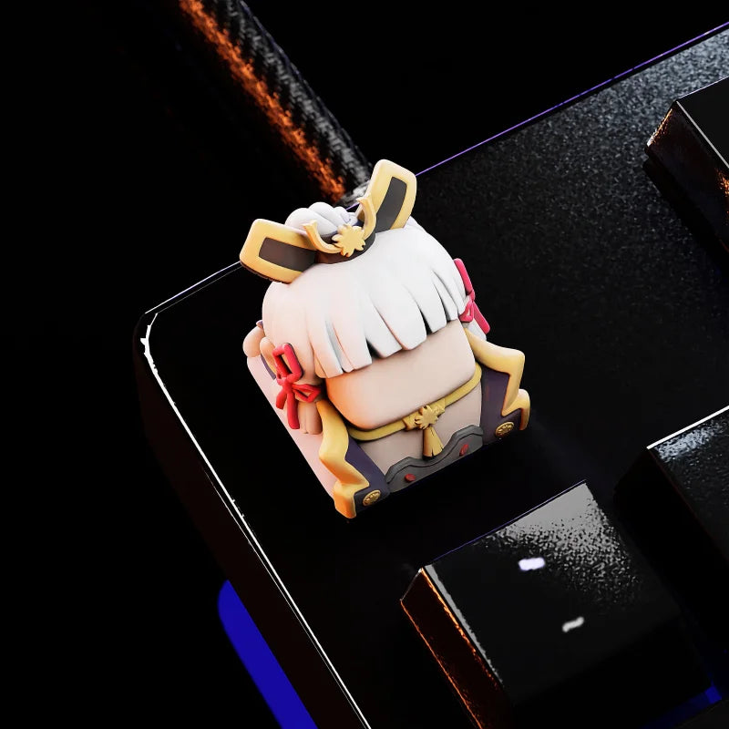 Keycaps Genshin Impact pour Clavier Mécanique 