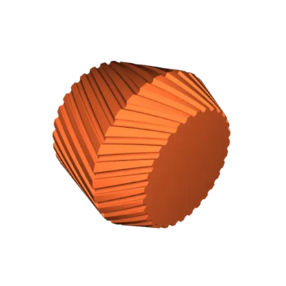 Geometric Plant Pot - Vase mode & Shelled