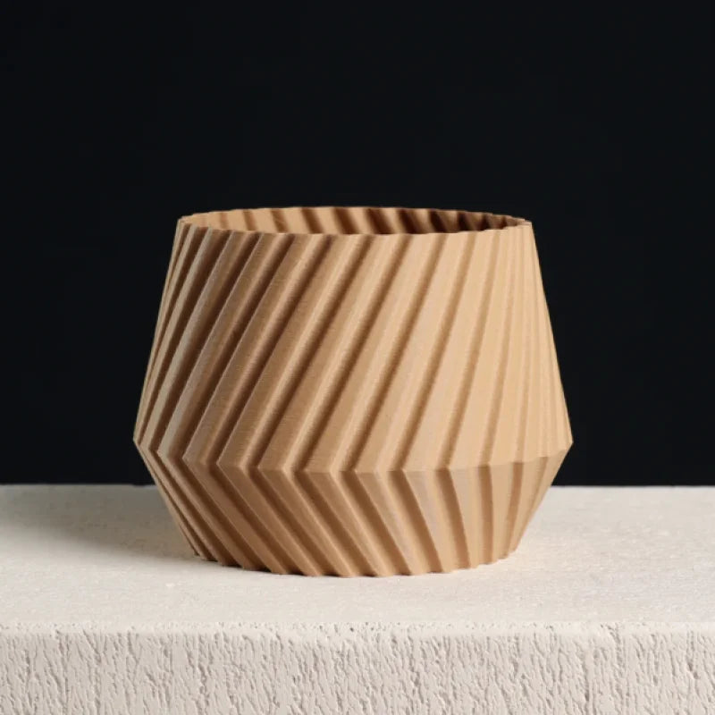 Geometric Plant Pot - Vase mode & Shelled