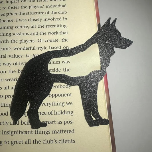 German Shepherd dog bookmark