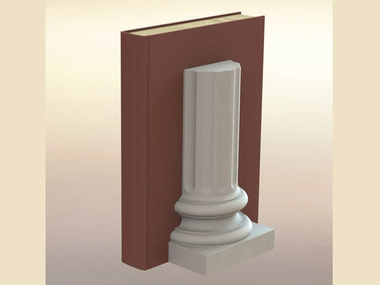 Serre-livres à pilier grec