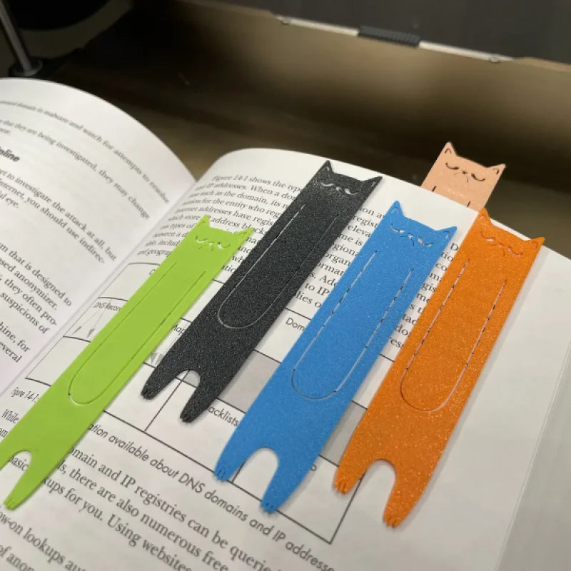 Grumpy Long Cat Bookmark
