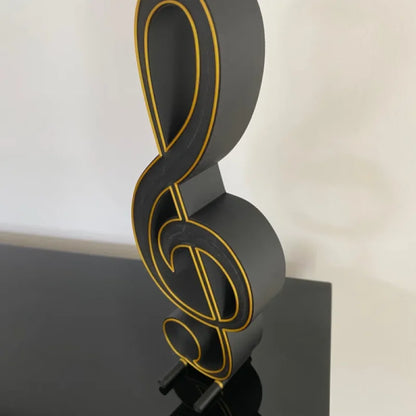 Headphone stand cleff - Violinschlüssel